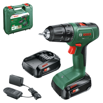 Bosch 18V accuboormachine Easydrill (Incl. 2 accu's 1.5Ah + lader)