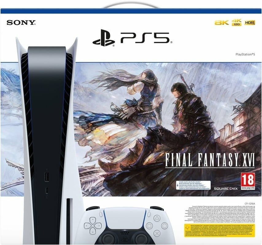 Sony PlayStation 5 Disc + Final Fantasy XVI