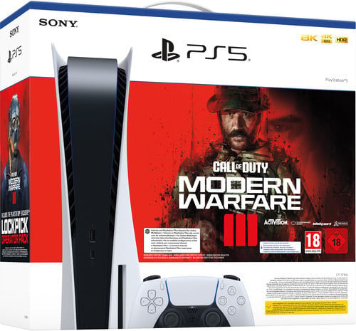 PlayStation 5 Disc Edition + Call of Duty: Modern Warfare III