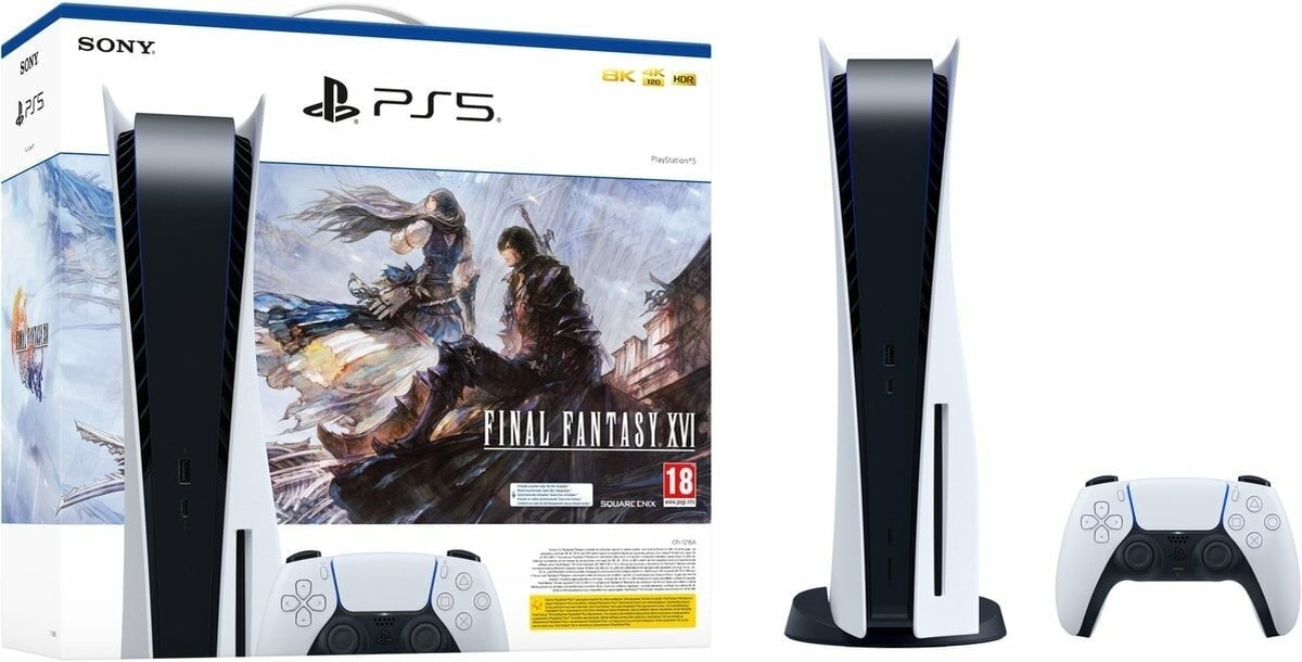 Sony PlayStation 5 Disc + Final Fantasy XVI